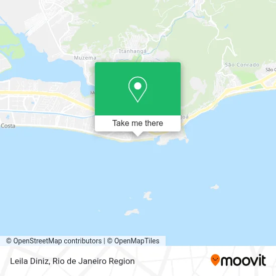 Leila Diniz map