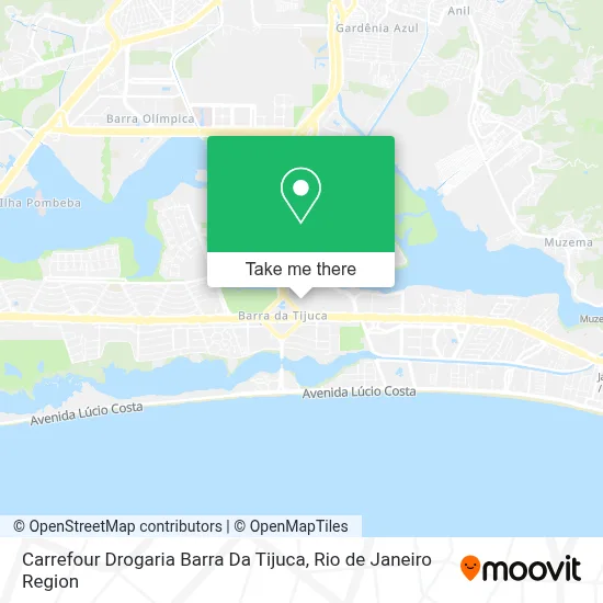 Carrefour Drogaria Barra Da Tijuca map