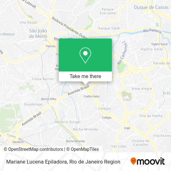 Mariane Lucena Epiladora map