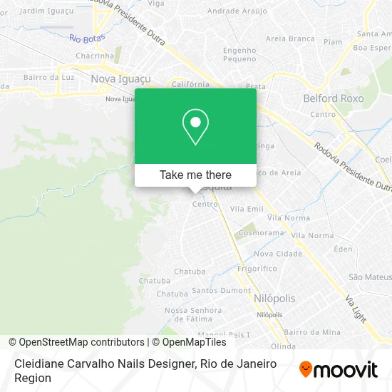 Cleidiane Carvalho Nails Designer map