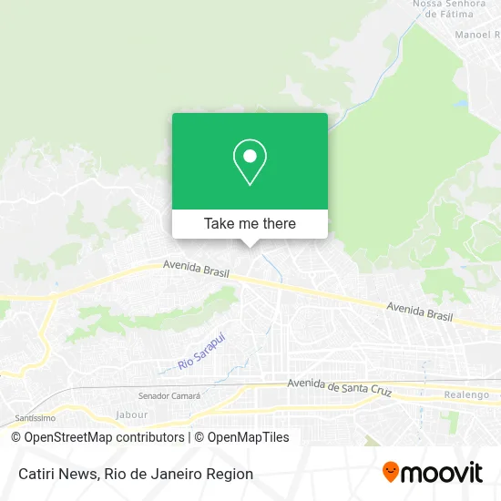 Catiri News map