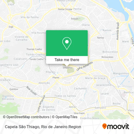 Capela São Thiago map
