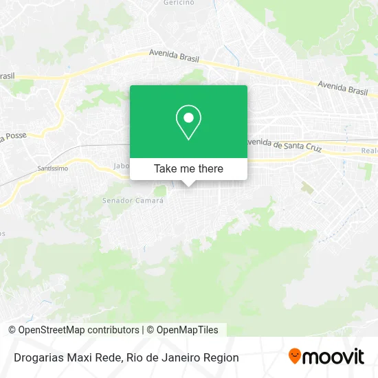 Drogarias Maxi Rede map