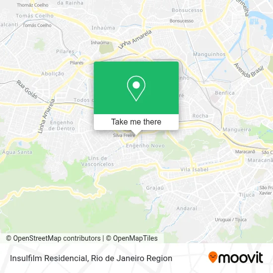 Insulfilm Residencial map