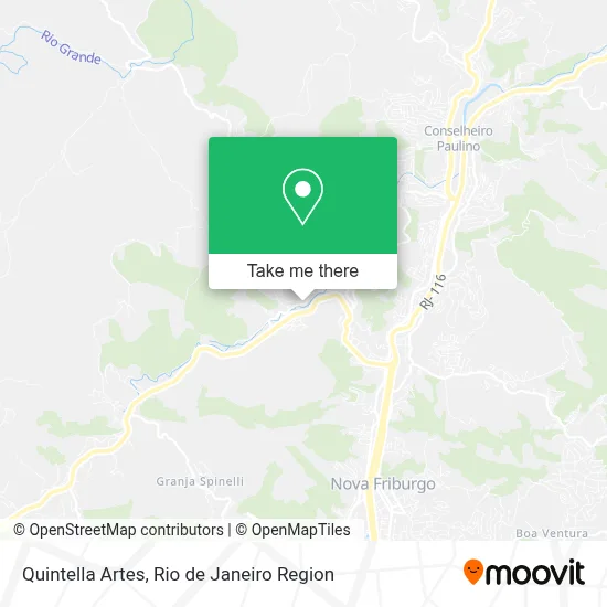 Quintella Artes map