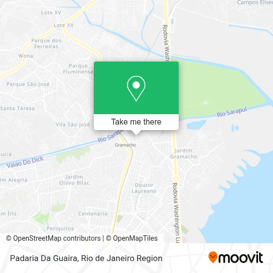 Padaria Da Guaira map