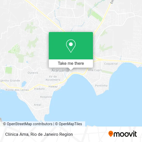 Clínica Ama map