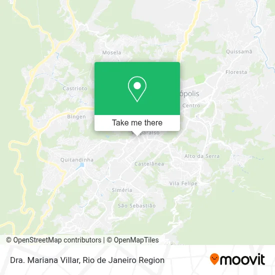Dra. Mariana Villar map