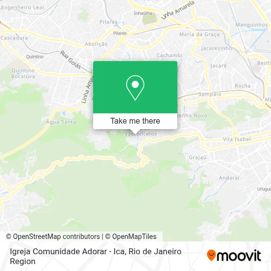 Igreja Comunidade Adorar - Ica map