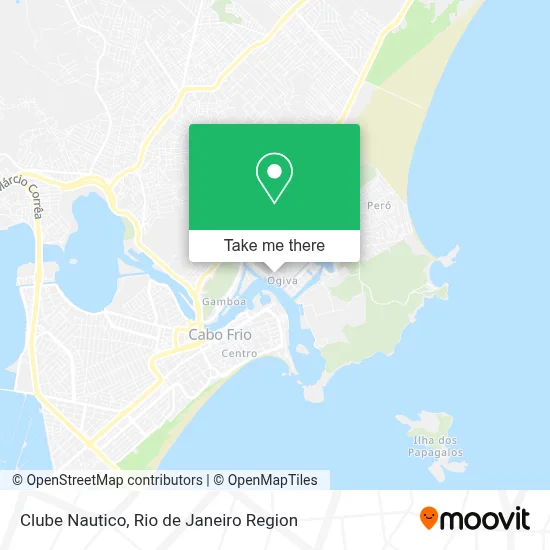 Clube Nautico map