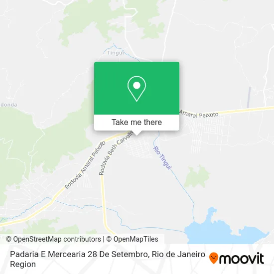 Padaria E Mercearia 28 De Setembro map