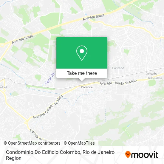Condominio Do Edificio Colombo map