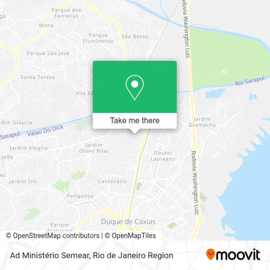 Ad Ministério Semear map