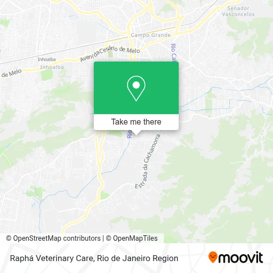 Raphá Veterinary Care map