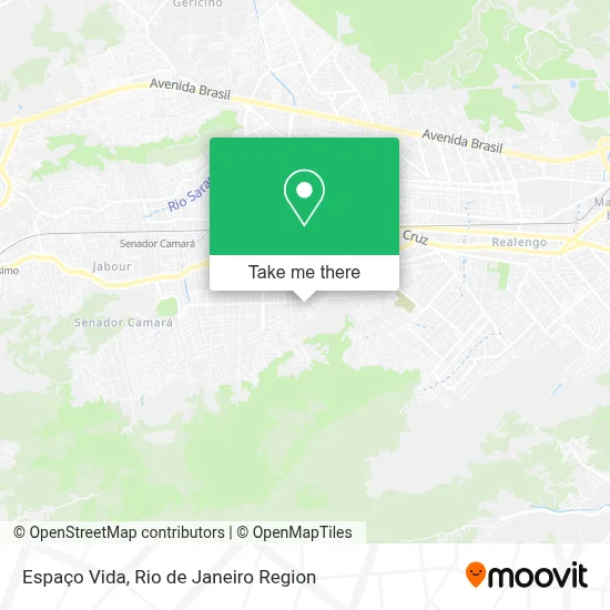 Espaço Vida map