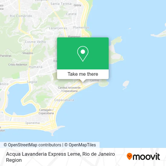 Acqua Lavanderia Express Leme map