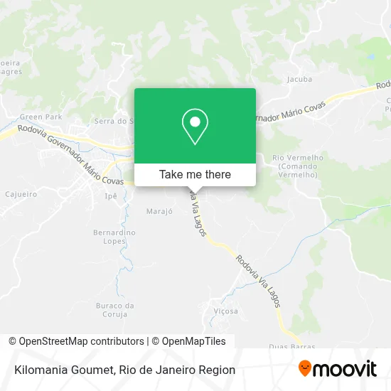 Kilomania Goumet map