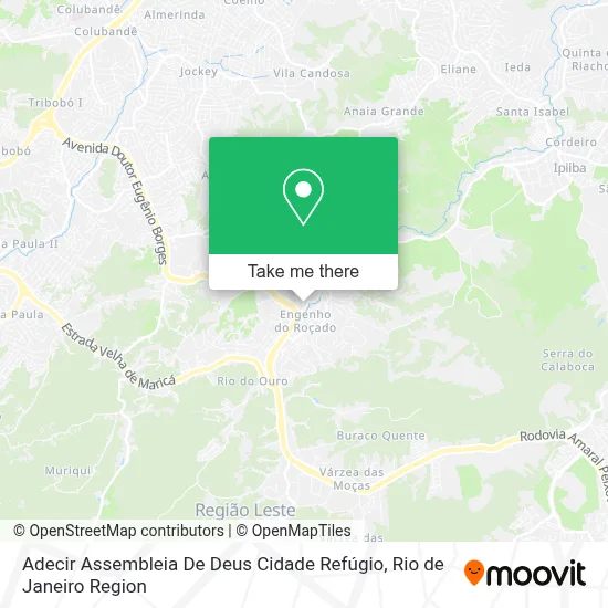 Adecir Assembleia De Deus Cidade Refúgio map