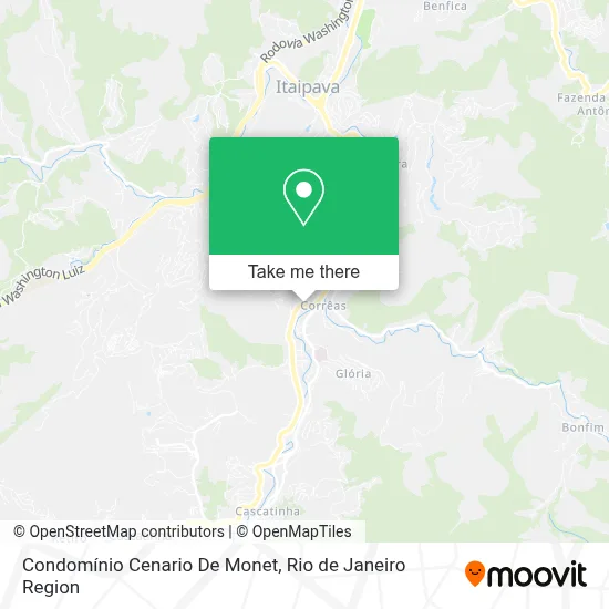 Condomínio Cenario De Monet map