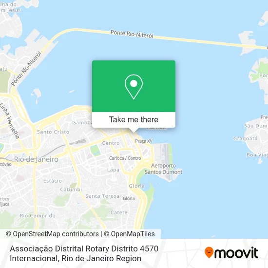 Associação Distrital Rotary Distrito 4570 Internacional map