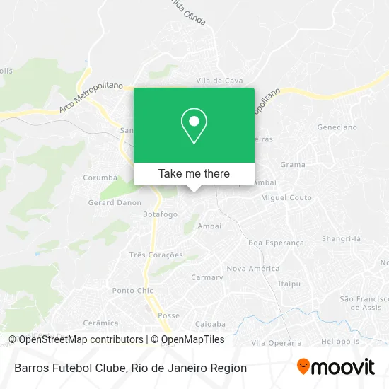 Barros Futebol Clube map