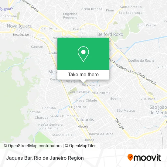 Jaques Bar map