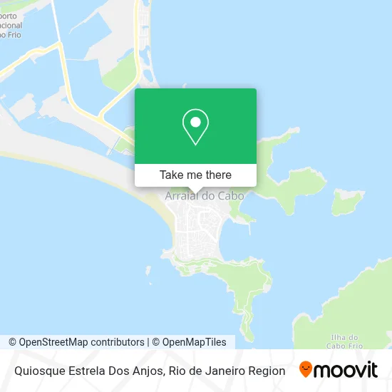 Quiosque Estrela Dos Anjos map