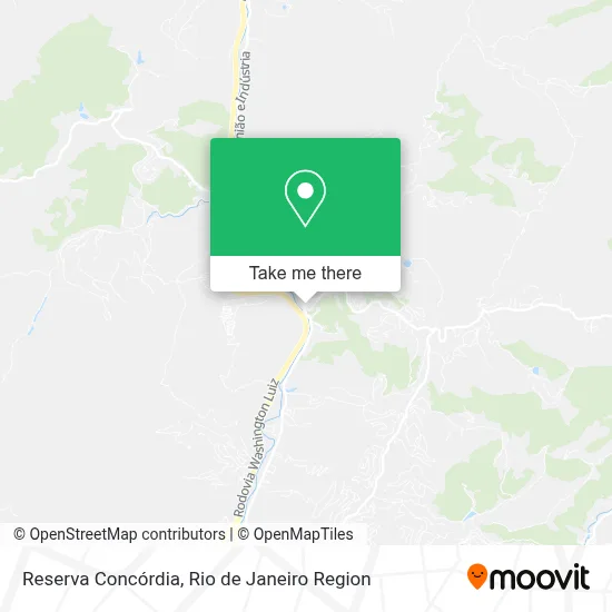 Reserva Concórdia map