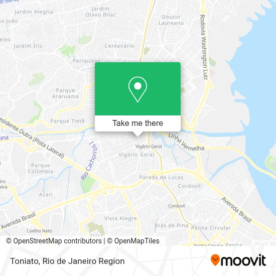 Toniato map