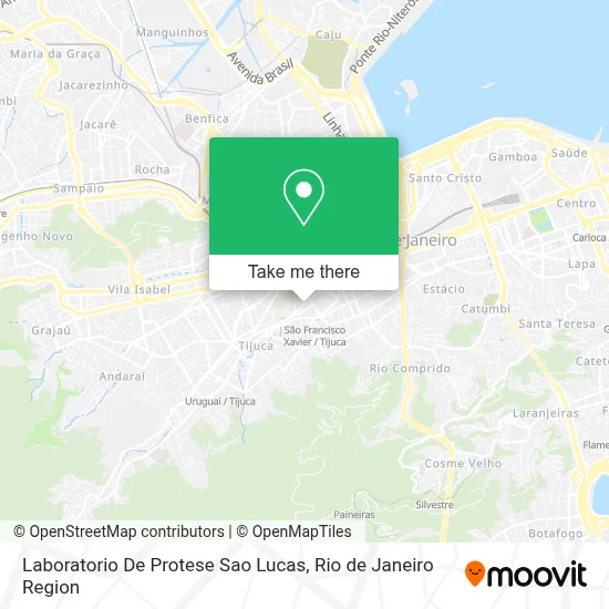Laboratorio De Protese Sao Lucas map