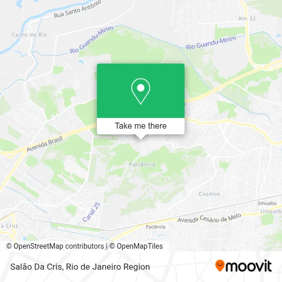 Salão Da Cris map