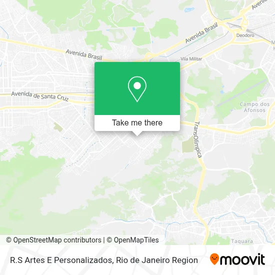 R.S Artes E Personalizados map
