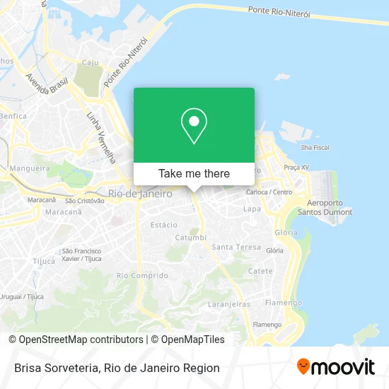 Brisa Sorveteria map