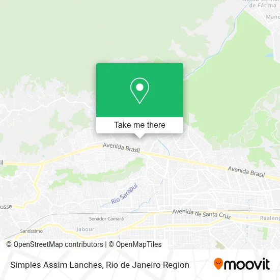 Simples Assim Lanches map