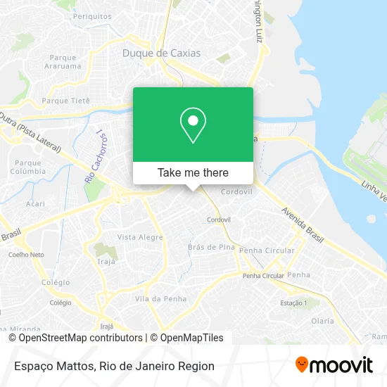 Espaço Mattos map
