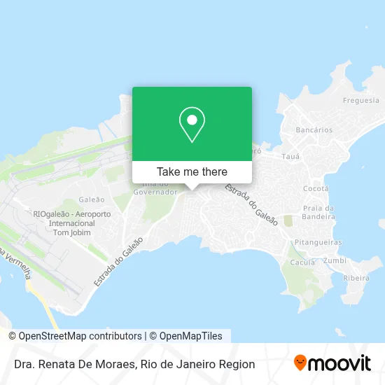 Dra. Renata De Moraes map