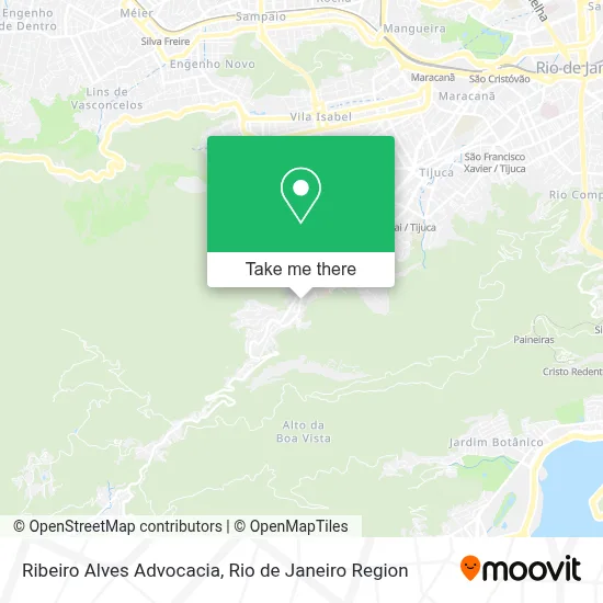 Ribeiro Alves Advocacia map