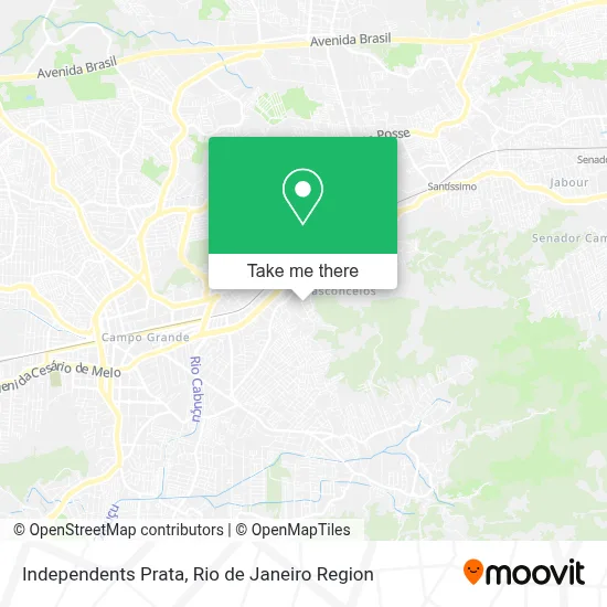 Independents Prata map