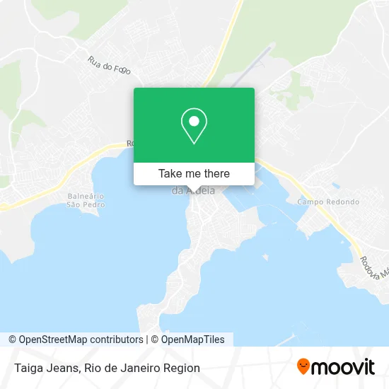 Taiga Jeans map