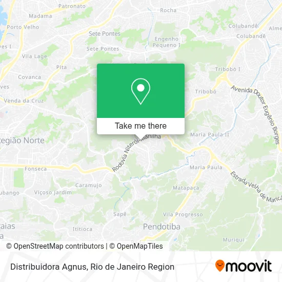 Distribuidora Agnus map