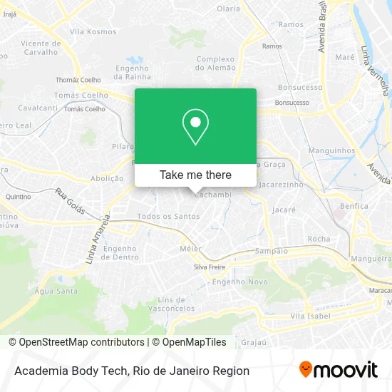 Academia Body Tech map