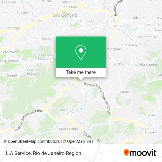 L.A Service map