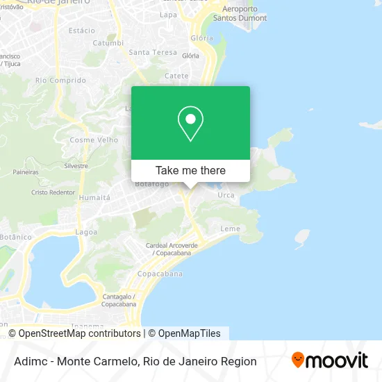 Adimc - Monte Carmelo map