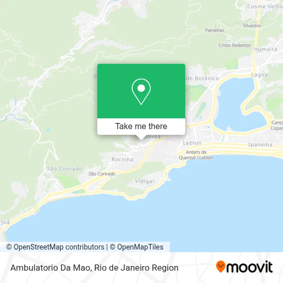Ambulatorio Da Mao map