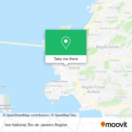 Iwe Itaboraí map