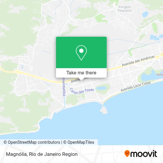 Magnólia map