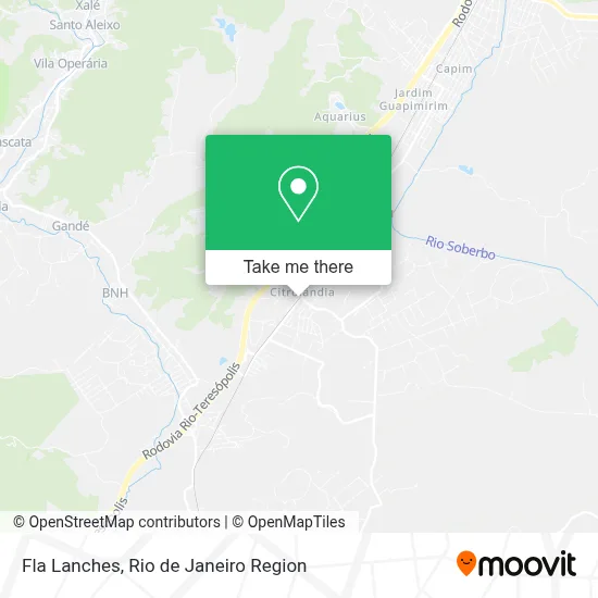 Fla Lanches map