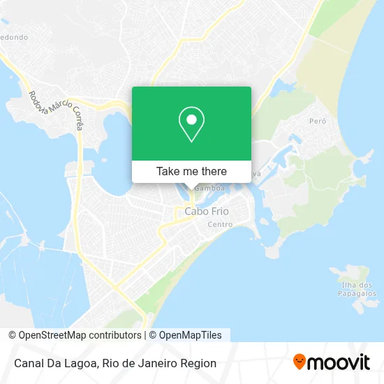 Canal Da Lagoa map