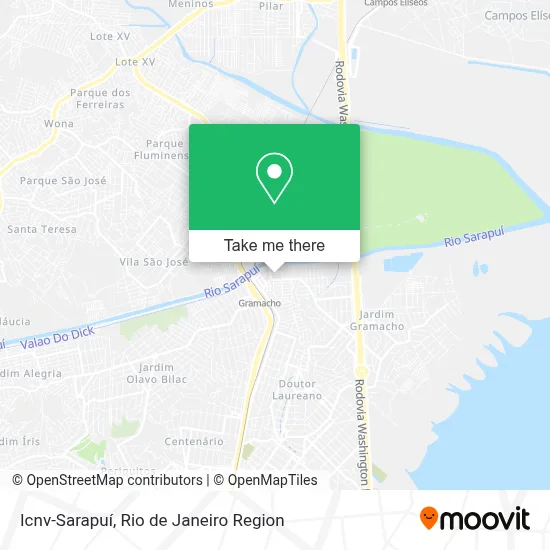 Icnv-Sarapuí map