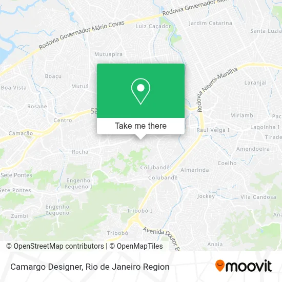 Camargo Designer map